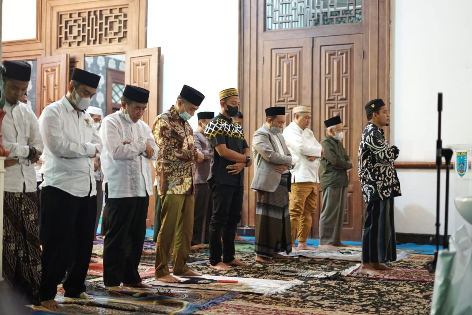 Danrem 073/Makutarama Jalin Silaturahmi Dengan Sholat Tarawih Bersama